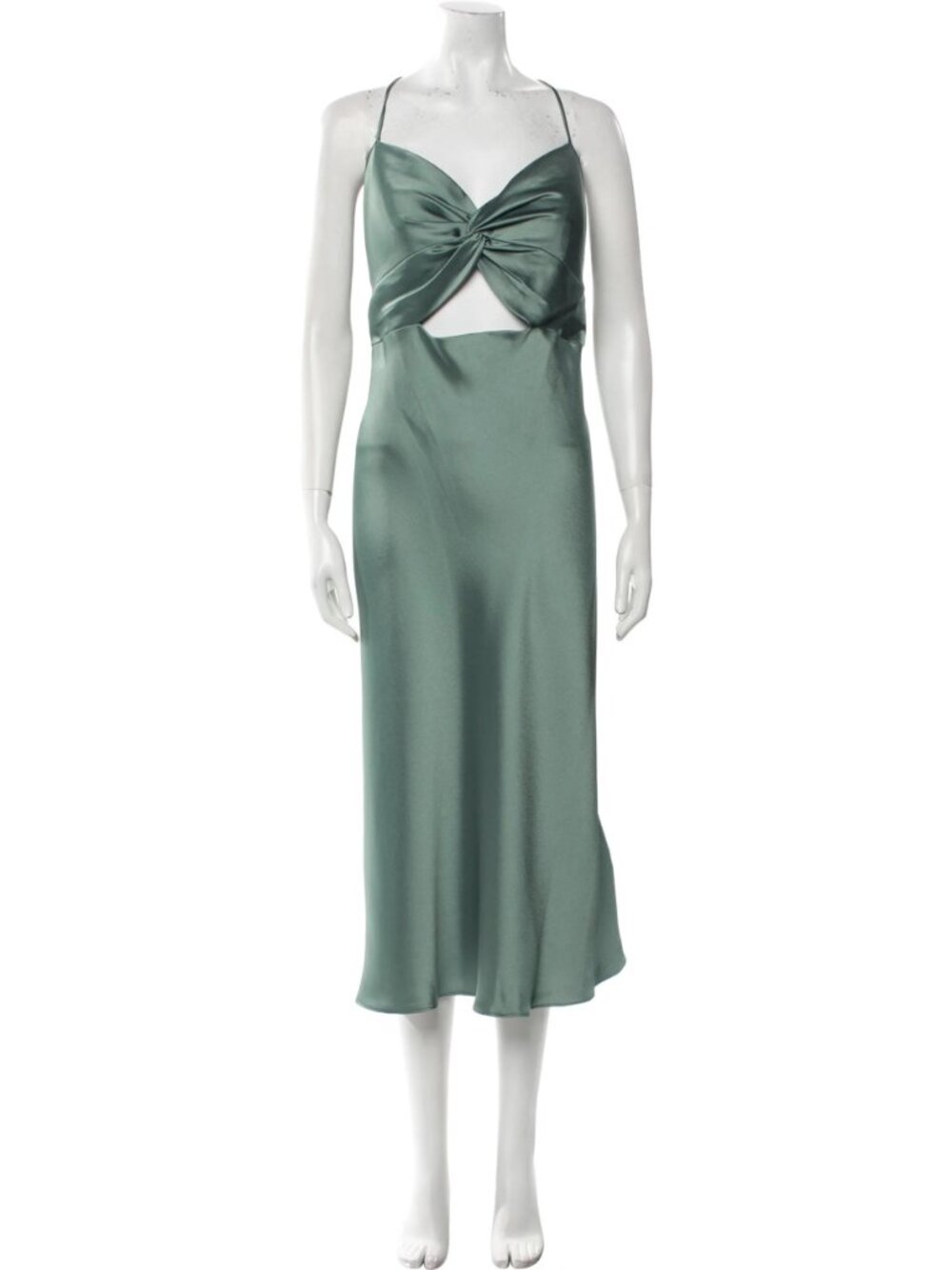 Jenny Yoo V-Neck Long Dress